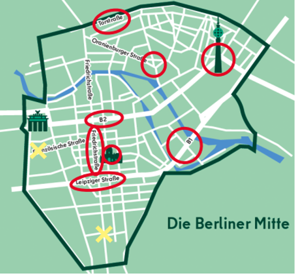 Rote Karte Berlin Termin Online Mitte Masterplan für die Berliner Mitte – mehr Aufenthaltsqualität durch